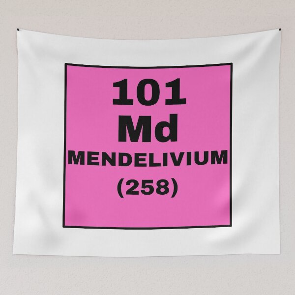 Item preview, Periodic Table Of Elements - 101 (Md) Mendelivium designed and sold by ArtsyCity.