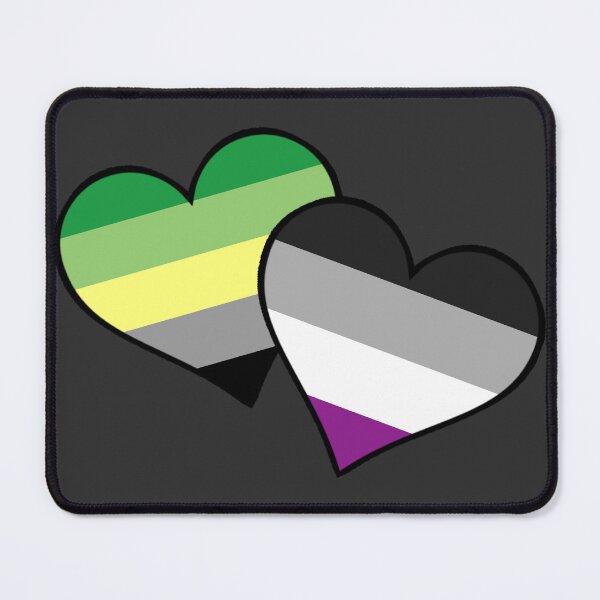 Item preview, AroAce Hearts designed and sold by porcupride.