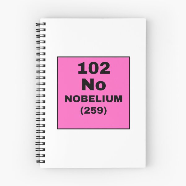 Item preview, Periodic Table Of Elements - 102 (No) Nobelium designed and sold by ArtsyCity.