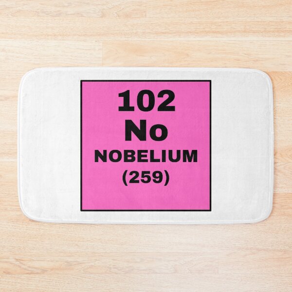 Item preview, Periodic Table Of Elements - 102 (No) Nobelium designed and sold by ArtsyCity.