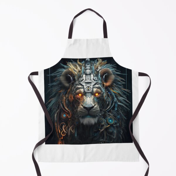 Item preview, Cyber Lion // Lion // cyber animal // Robotic animal // AI designed and sold by SMARTKIT DESIGNAGENCY.