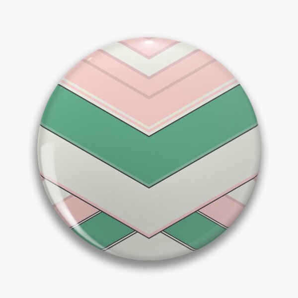Item preview, Leisure Stripes Chevron - Green and Pink designed and sold by SilverPegasus.