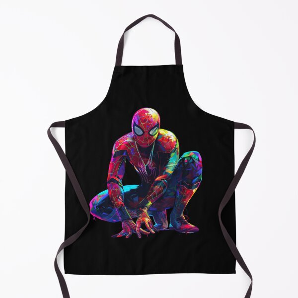 Item preview, Masked Spider Hero In Colorful Abstract Design designed and sold by MKDSN.