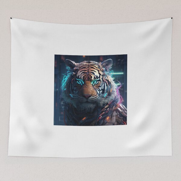 Item preview, Cyber tiger // Tiger // cyber animal // Robotic animal // AI designed and sold by SMARTKIT  DESIGNAGENCY.