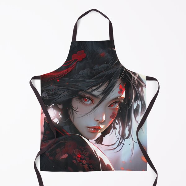 Item preview, Crimson Warrior Anime Girl designed and sold by bubblegoth.