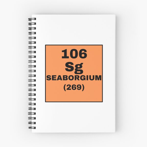 Item preview, Periodic Table Of Elements - 106 (Sg) Seaborgium designed and sold by ArtsyCity.
