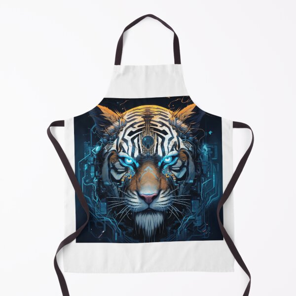 Item preview, Cyber tiger // Tiger // cyber animal // Robotic animal // AI designed and sold by SMARTKIT DESIGNAGENCY.