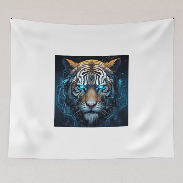 Item preview, Cyber tiger // Tiger // cyber animal // Robotic animal // AI designed and sold by SMARTKIT  DESIGNAGENCY.