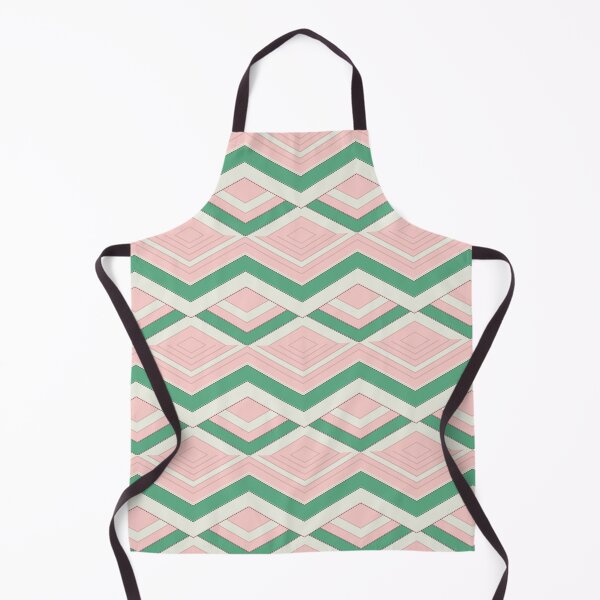 Artikelvorschau, Leisure Stripes Chevron - Grün und Rosa entworfen und verkauft von SilverPegasus.