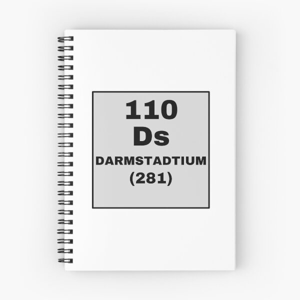 Item preview, Periodic Table Of Elements - 110 (Ds) Darmstadtium designed and sold by ArtsyCity.