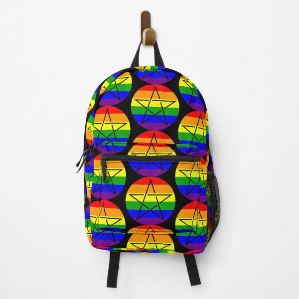 Item preview, Pagan LGBT+ Pride Flag designed and sold by porcupride.
