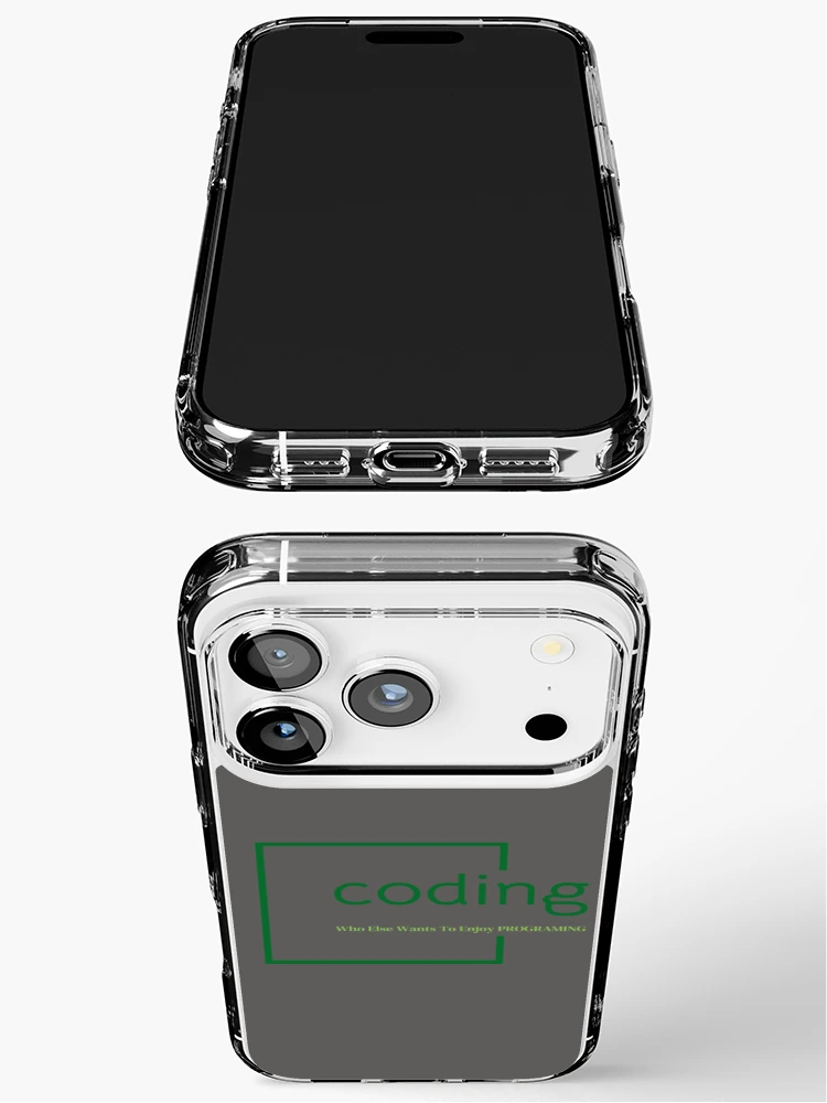 Thumbnail 3 of 5, iPhone Case, coding  designed and sold by CodeCrush.