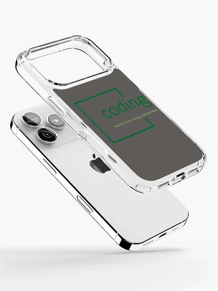 Thumbnail 2 of 5, iPhone Case, coding  designed and sold by CodeCrush.