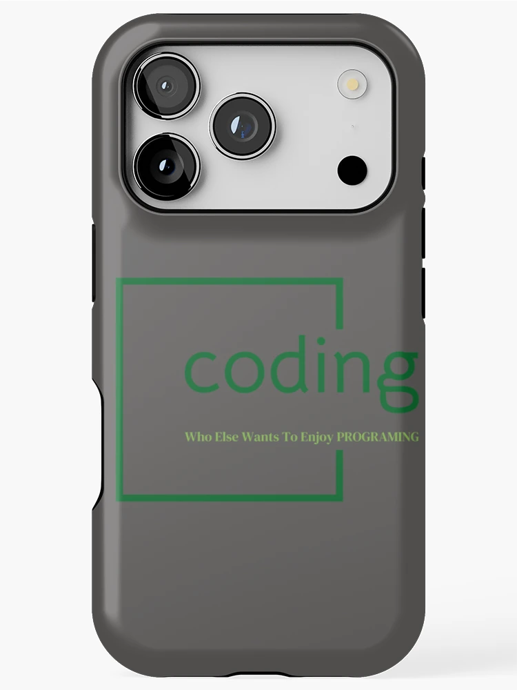 Thumbnail 1 of 4, iPhone Case, coding designed and sold by CodeCrush.