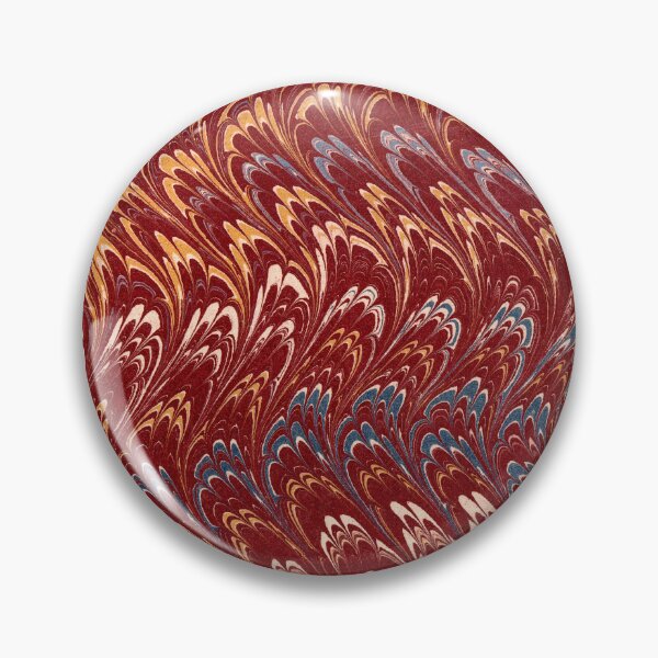 Item preview, Wave Pattern (19th century) - Vintage Marbled Paper designed and sold by SALON DES ARTS.