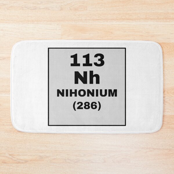 Item preview, Periodic Table Of Elements - 113 (Nh) Nihonium designed and sold by ArtsyCity.