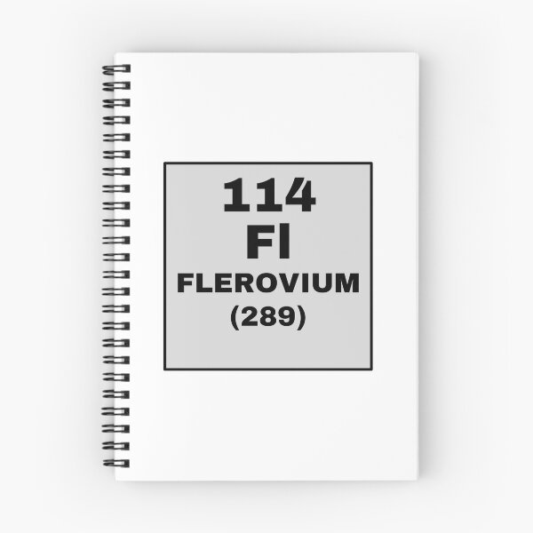 Item preview, Periodic Table Of Elements - 114 (Fl) Flerovium designed and sold by ArtsyCity.