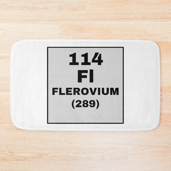 Item preview, Periodic Table Of Elements - 114 (Fl) Flerovium designed and sold by ArtsyCity.