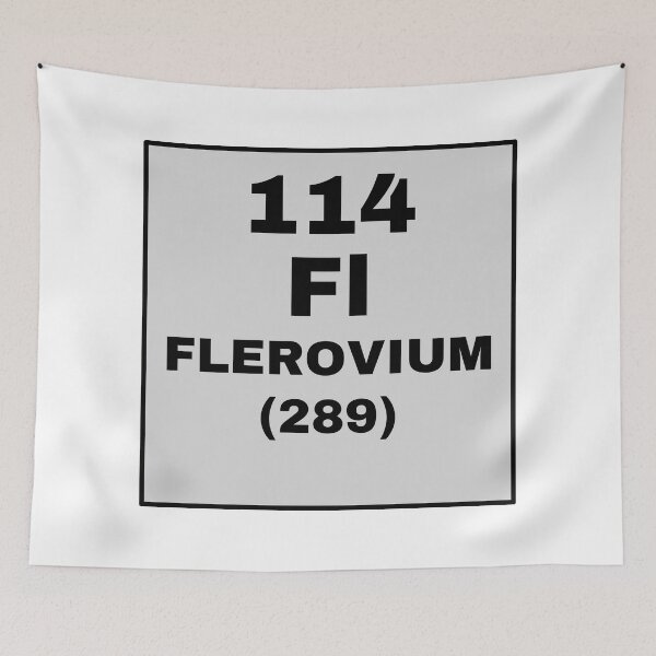 Item preview, Periodic Table Of Elements - 114 (Fl) Flerovium designed and sold by ArtsyCity.