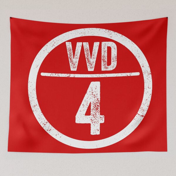 Item preview, Squad Training Numbers Virgil 4 designed and sold by peterdy.