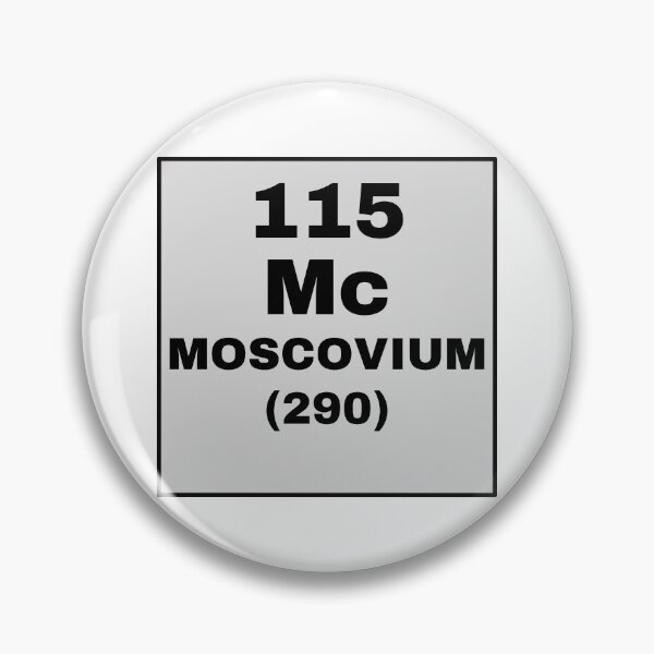 Item preview, Periodic Table Of Elements - 115 (Mc) Moscovium designed and sold by ArtsyCity.