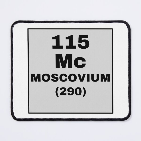 Item preview, Periodic Table Of Elements - 115 (Mc) Moscovium designed and sold by ArtsyCity.