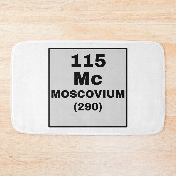 Item preview, Periodic Table Of Elements - 115 (Mc) Moscovium designed and sold by ArtsyCity.
