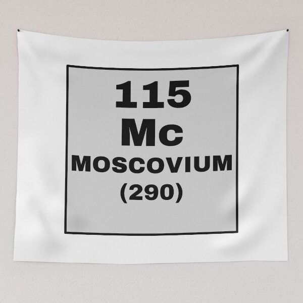 Item preview, Periodic Table Of Elements - 115 (Mc) Moscovium designed and sold by ArtsyCity.