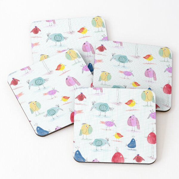 Item preview, Painty birds designed and sold by dorisandfred.