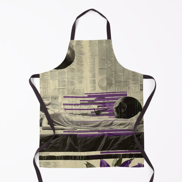 Item preview, Surreal Dreamer Vintage Retro Style Collage Art designed and sold by Mystikos Art.