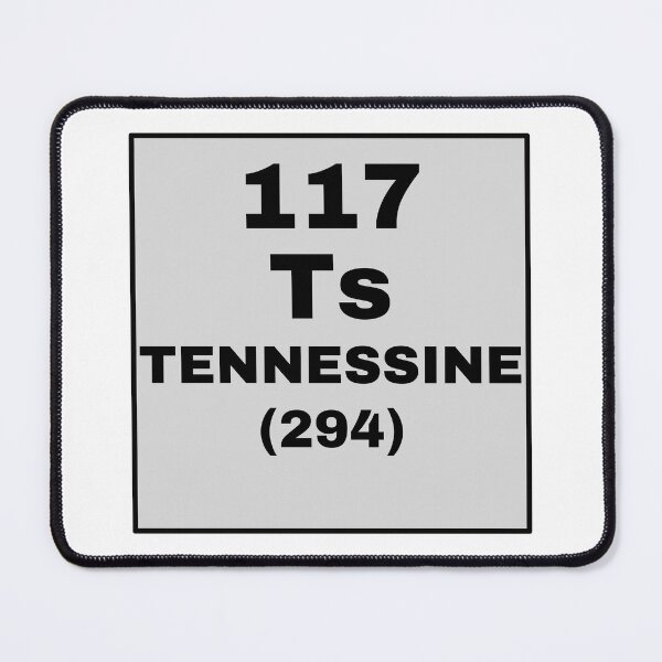 Item preview, Periodic Table Of Elements - 117 (Ts) Tennessine designed and sold by ArtsyCity.