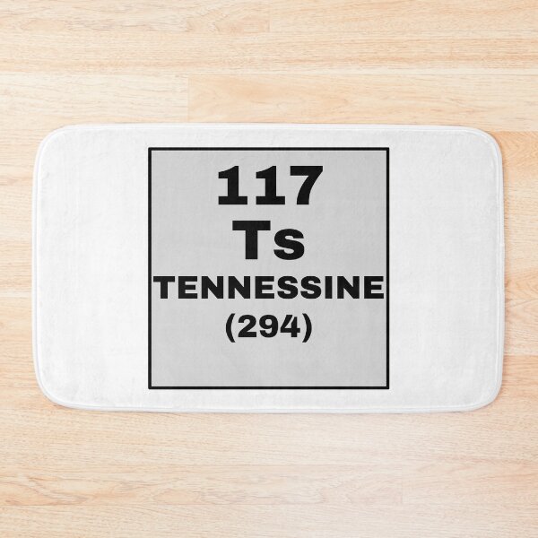 Item preview, Periodic Table Of Elements - 117 (Ts) Tennessine designed and sold by ArtsyCity.