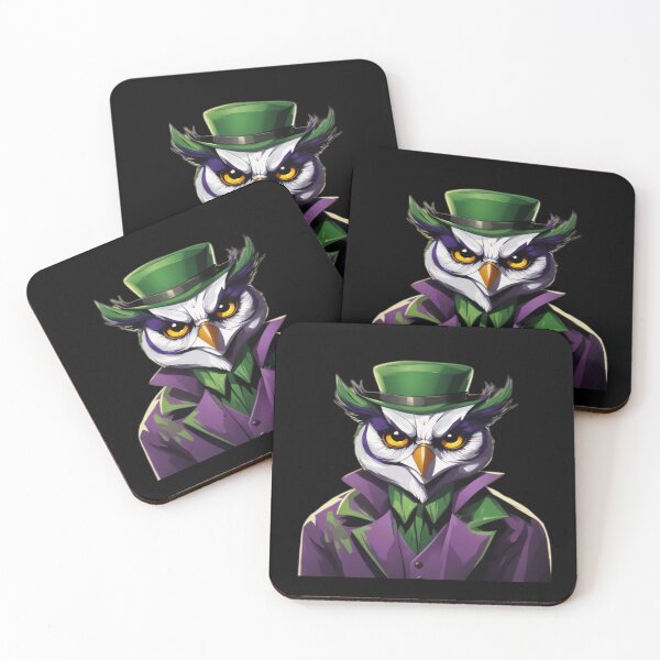 Item preview, Joker The Owl designed and sold by Midnight Veil Designs.
