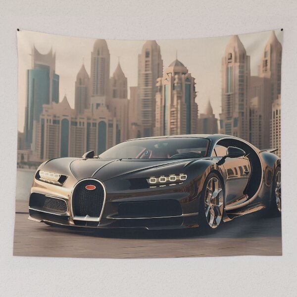 Item preview, Fast car Tate Chiron Dubai designed and sold by gmerkys.
