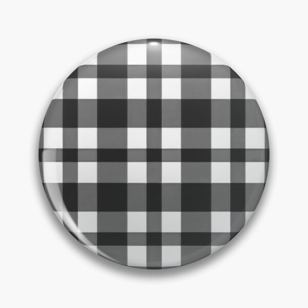 Item preview, Traditional Cottagecore Gingham Pattern in Black designed and sold by SamJanner.