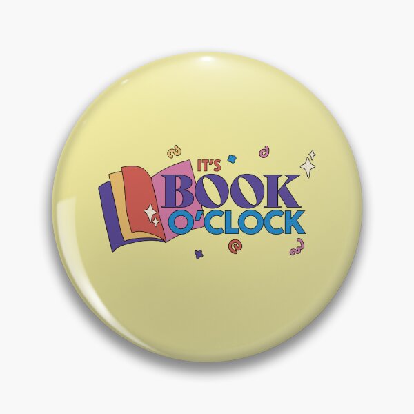 Item preview, It's Book O'Clock Retro Inspired designed and sold by RedRubi.