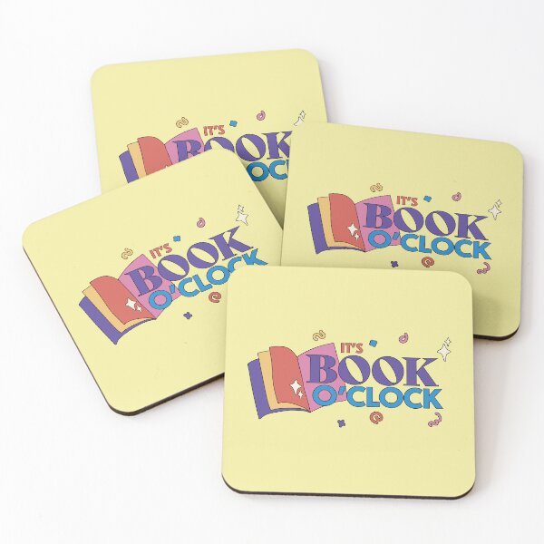 Item preview, It's Book O'Clock Retro Inspired designed and sold by RedRubi.