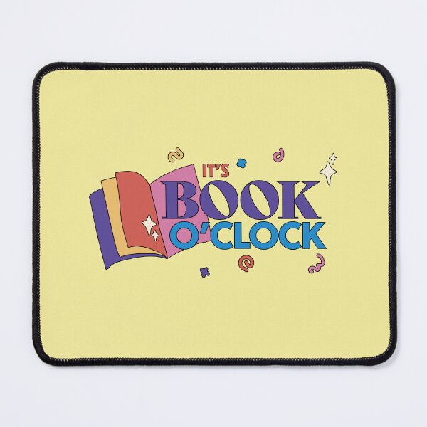 Item preview, It's Book O'Clock Retro Inspired designed and sold by RedRubi.