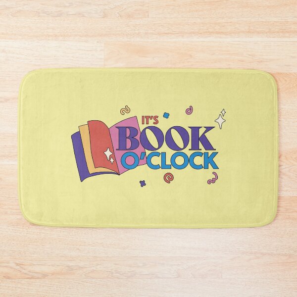 Item preview, It's Book O'Clock Retro Inspired designed and sold by RedRubi.