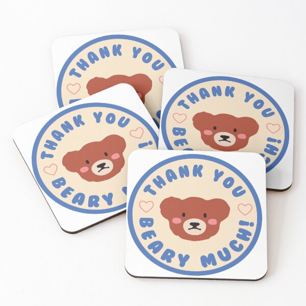 Aperçu de l'œuvre Merci beaucoup Beary créée et vendue par artbydmo.