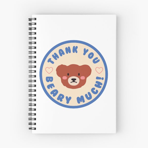 Item preview, Thank You Beary Much designed and sold by artbydmo.