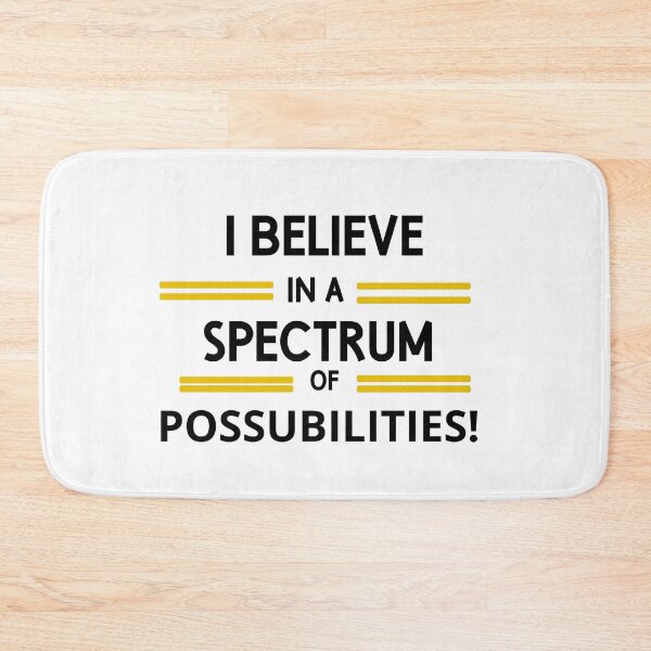 Item preview, I Believe In A Spectrum Of Possibilities  designed and sold by JustCrafted.