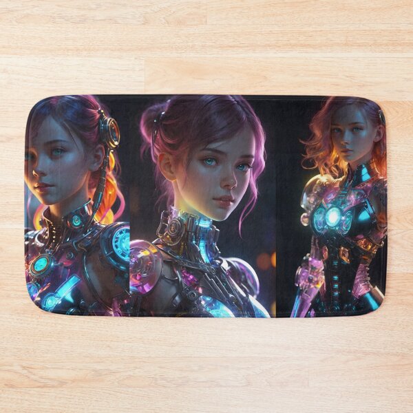 Item preview, Female Characters with Cybernetic Enhancements designed and sold by masabo.