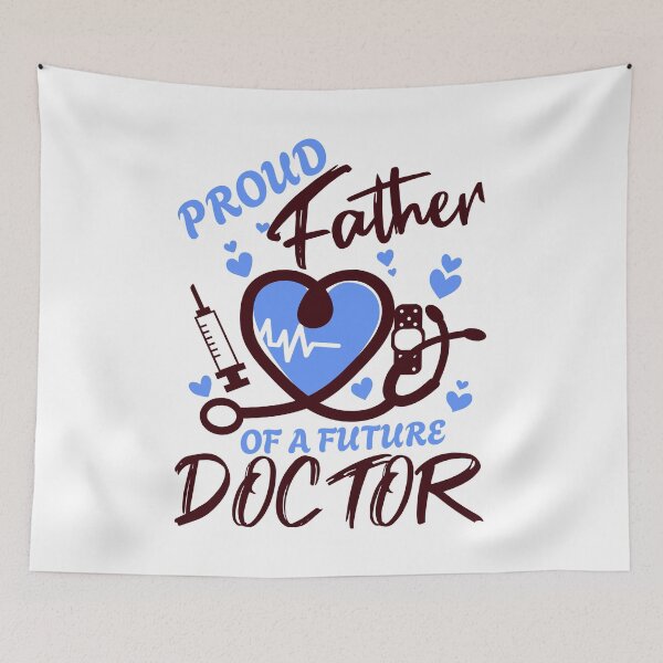 Item preview, Proud Father Of A Future Doctor Medical Student Graduation designed and sold by Stick-Artistry.