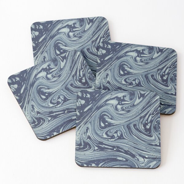 Item preview, Fantasy Pattern (19th century) - Vintage Marbled Paper designed and sold by SALON DES ARTS.