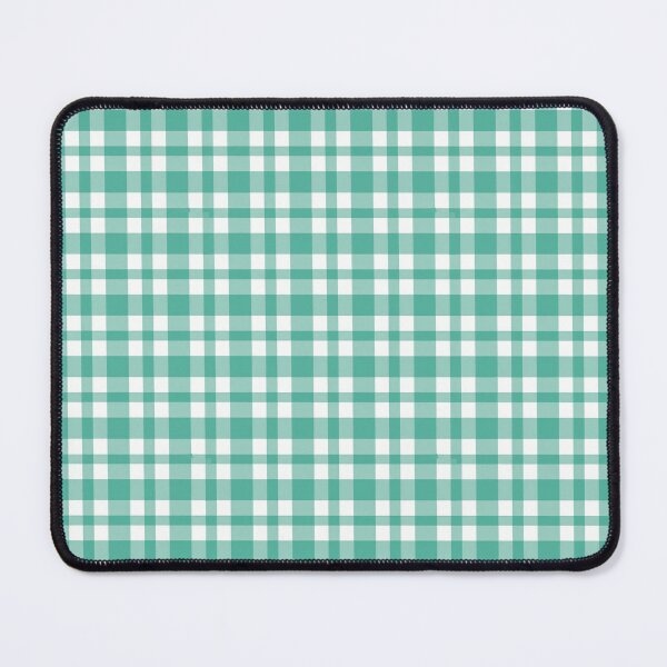 Item preview, Copy of Traditional Cottagecore Gingham Pattern in Aqua Green designed and sold by SamJanner.