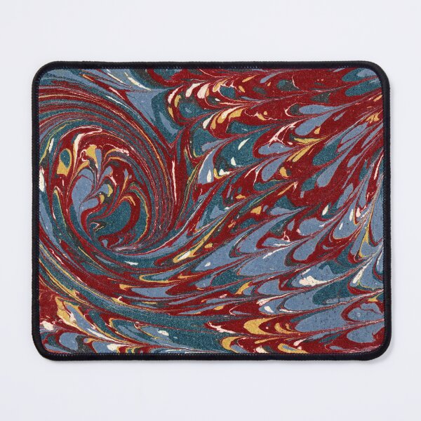 Item preview, French Curl Pattern (19th century) - Vintage Marbled Paper designed and sold by SALON DES ARTS.