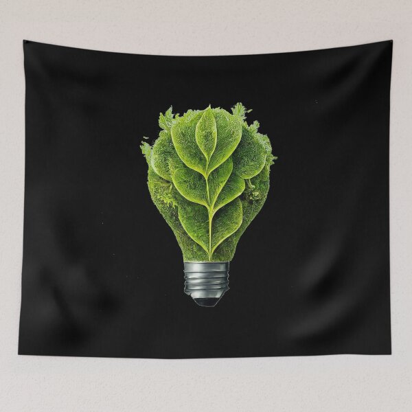 Item preview, Clean Energy through Green Energy Sustainable Environment Art designed and sold by RedOrBlueIts4U.