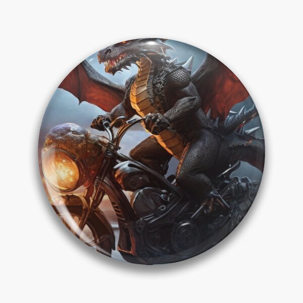Item preview, Dragon riding motorcycle  designed and sold by Nanicreate1998.