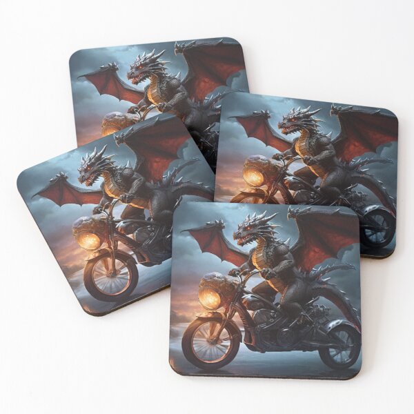 Item preview, Dragon riding motorcycle  designed and sold by Nanicreate1998.